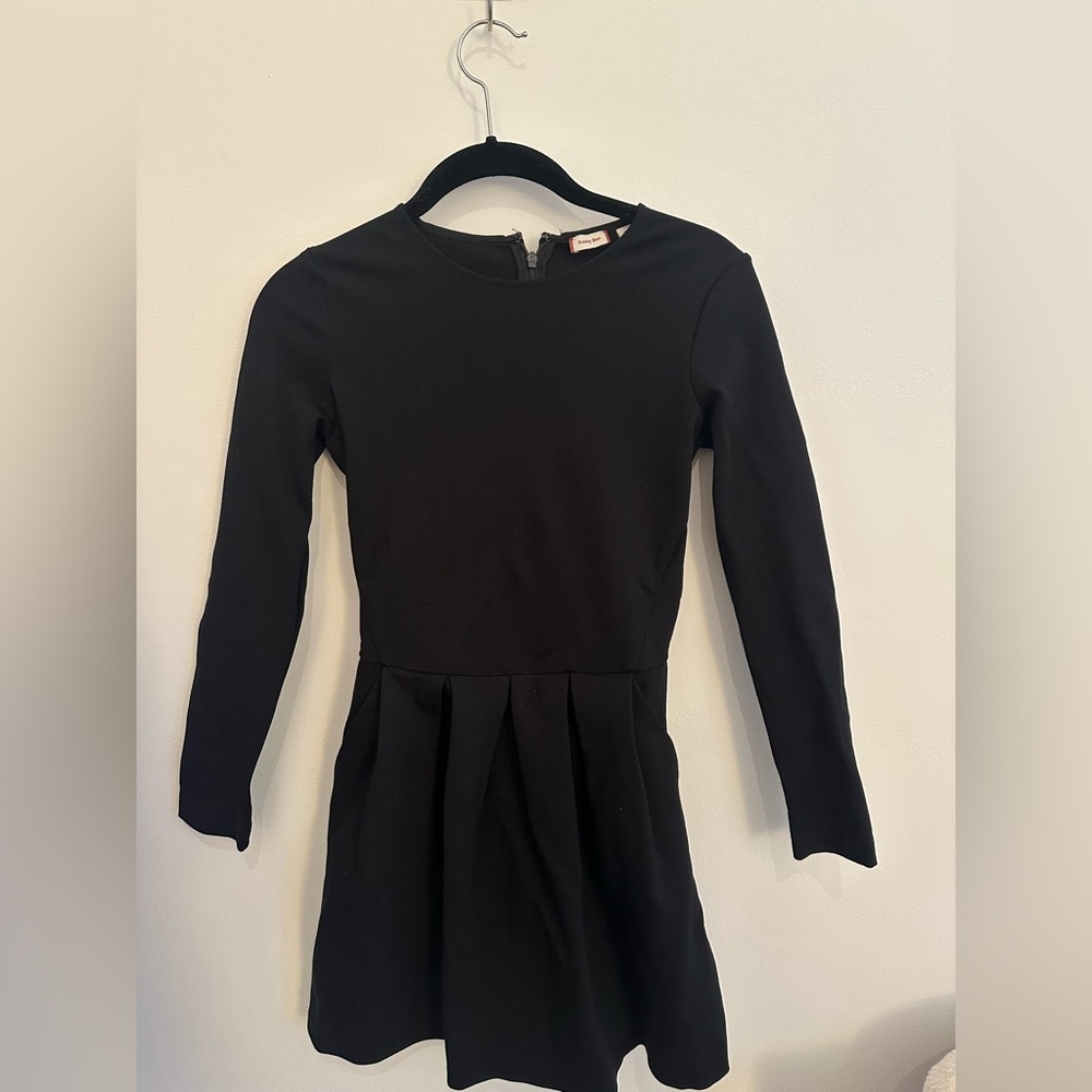 Sunday Best Black Long Sleeve Dresss